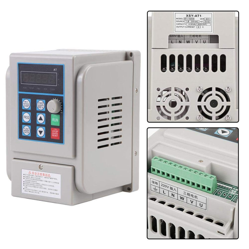 1.5kW 220VAC VFD Frequenzumrichter , industrielle Automatisierung Umrichter mit variabler Frequenz f