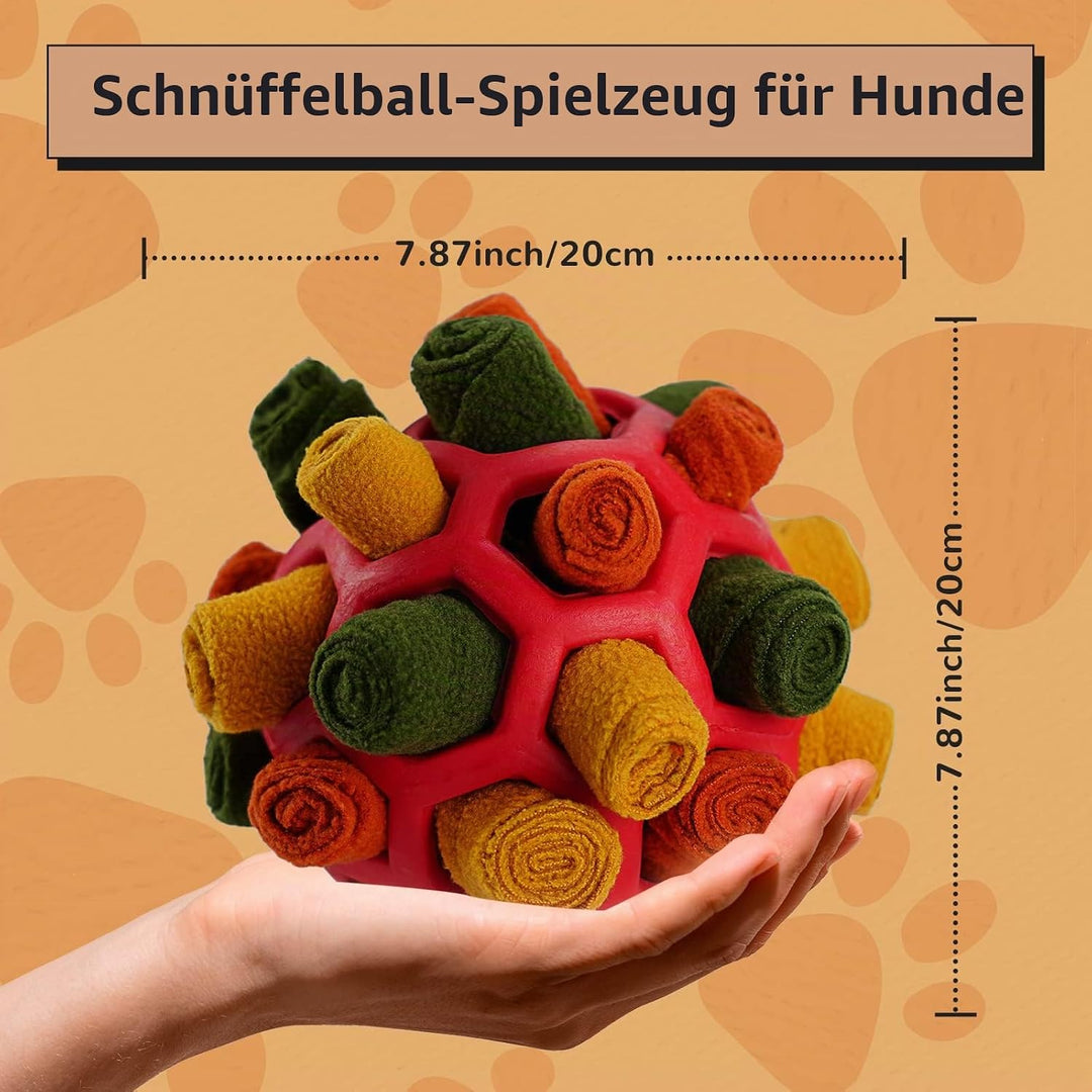 Schnüffelball für Hunde, Schnüffelteppich Schnüffelspielzeug Interaktive Hundespielzeug tragbarer Ha