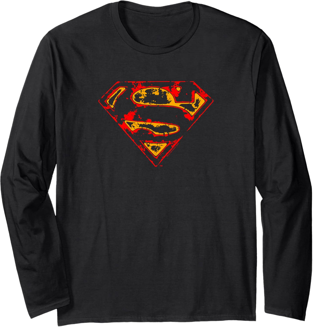Superman Super Distressed Langarmshirt
