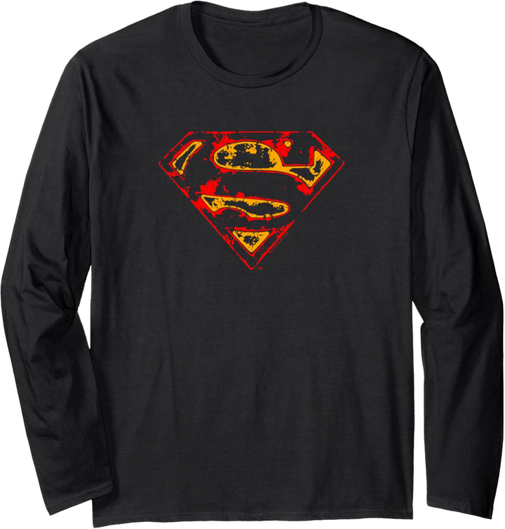 Superman Super Distressed Langarmshirt