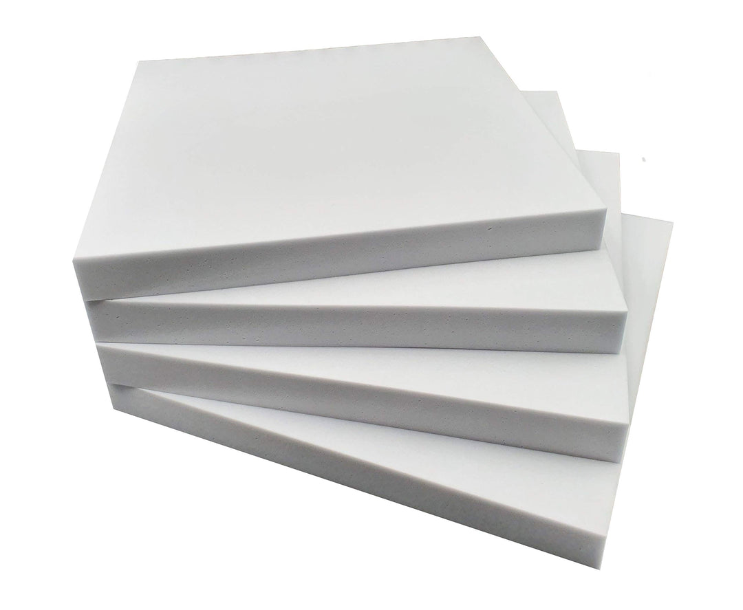 4x Basotect® G+ Schall-Absorber-Platten – 500x500x50mm - 1 Quadratmeter - Quatratischer High-end Aku
