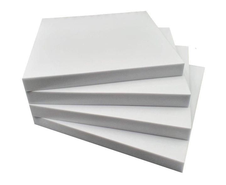 4x Basotect® G+ Schall-Absorber-Platten – 500x500x50mm - 1 Quadratmeter - Quatratischer High-end Aku