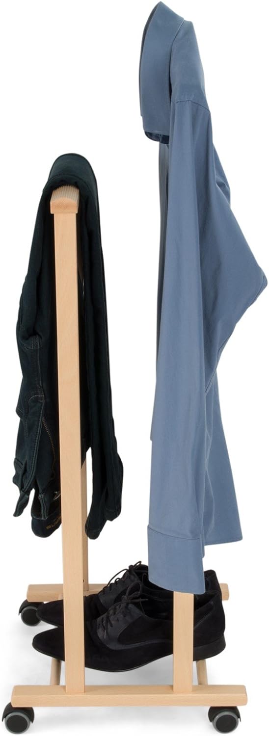 ARREDAMENTIITALIA Arredamenti Italia Herrendiener für Schlafzimmer ATRI, Holz -Farbe: Naturlich AR-I