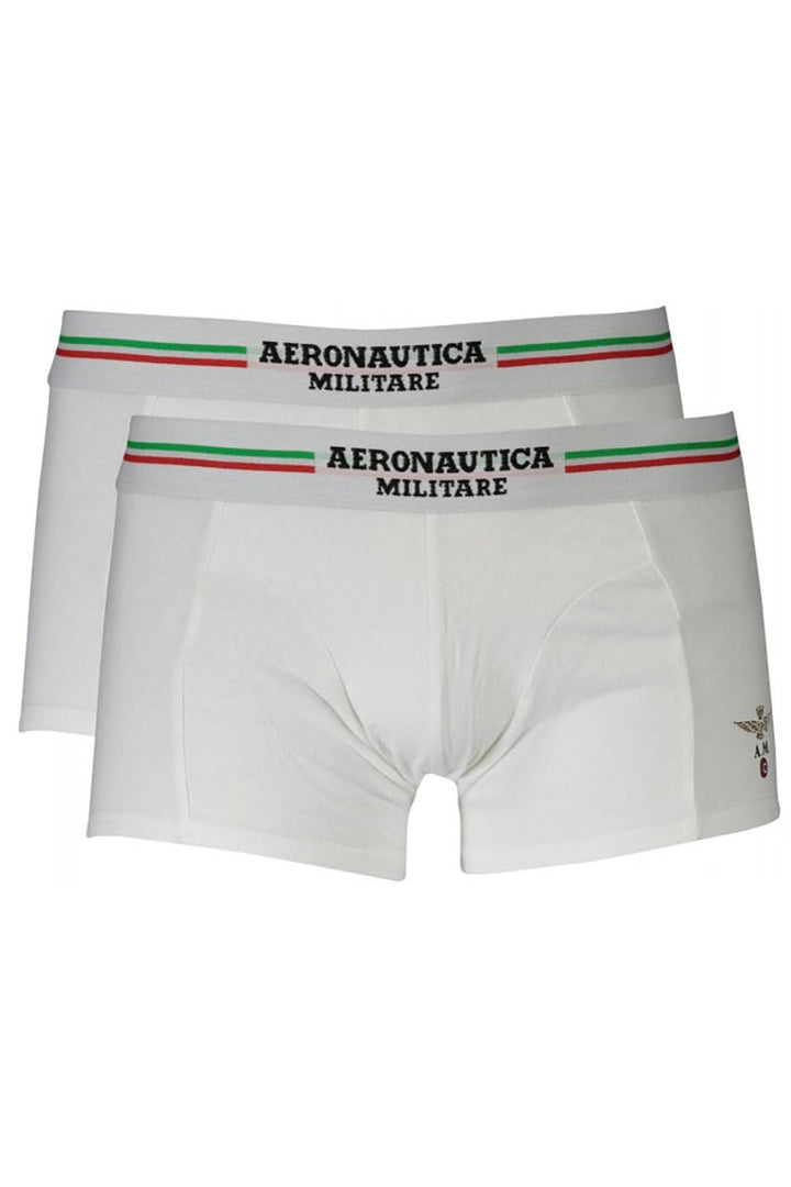 Aeronautica MilSCOBX002J508 Herren-Boxershorts Gr. XXL, Weiss 73009