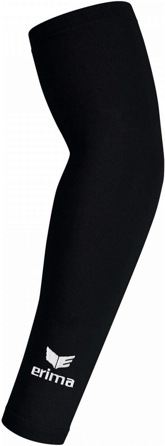 Erima Volleyball Knieschoner Unisex Schwarz L Bundle mit Armsleeve Schwarz L, Schwarz L Bundle mit A