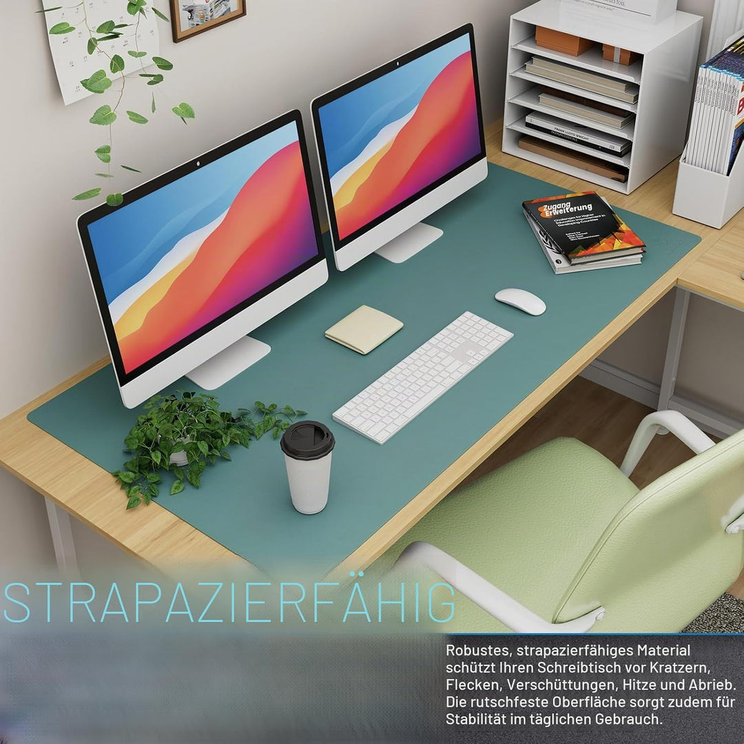 Knodel Tischunterlage, Schreibtischunterlage, 120 x 60cm PVC Tischunterlage, Laptop Tischunterlage,