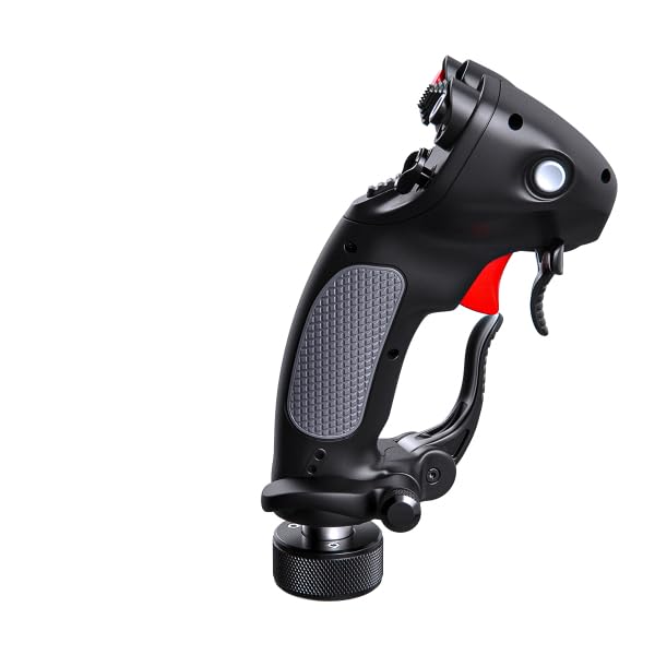 VIRPIL Controls CDT-AERO-R Grip (Premium Joystick-Griff für PC Flugsimulation HOTAS Flightstick Aufs