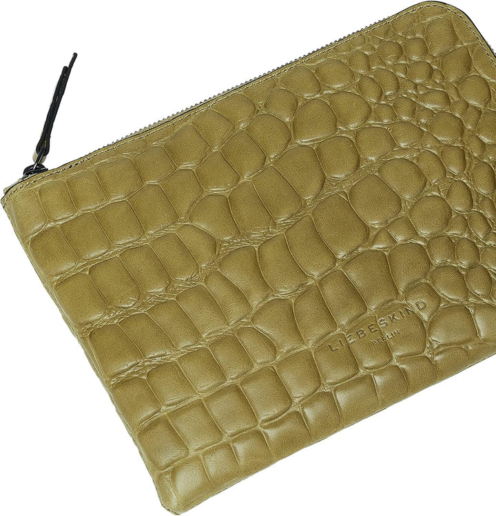 Liebeskind Damen Pb Croco Ipad Laptop/Tablet Case Matcha, Matcha