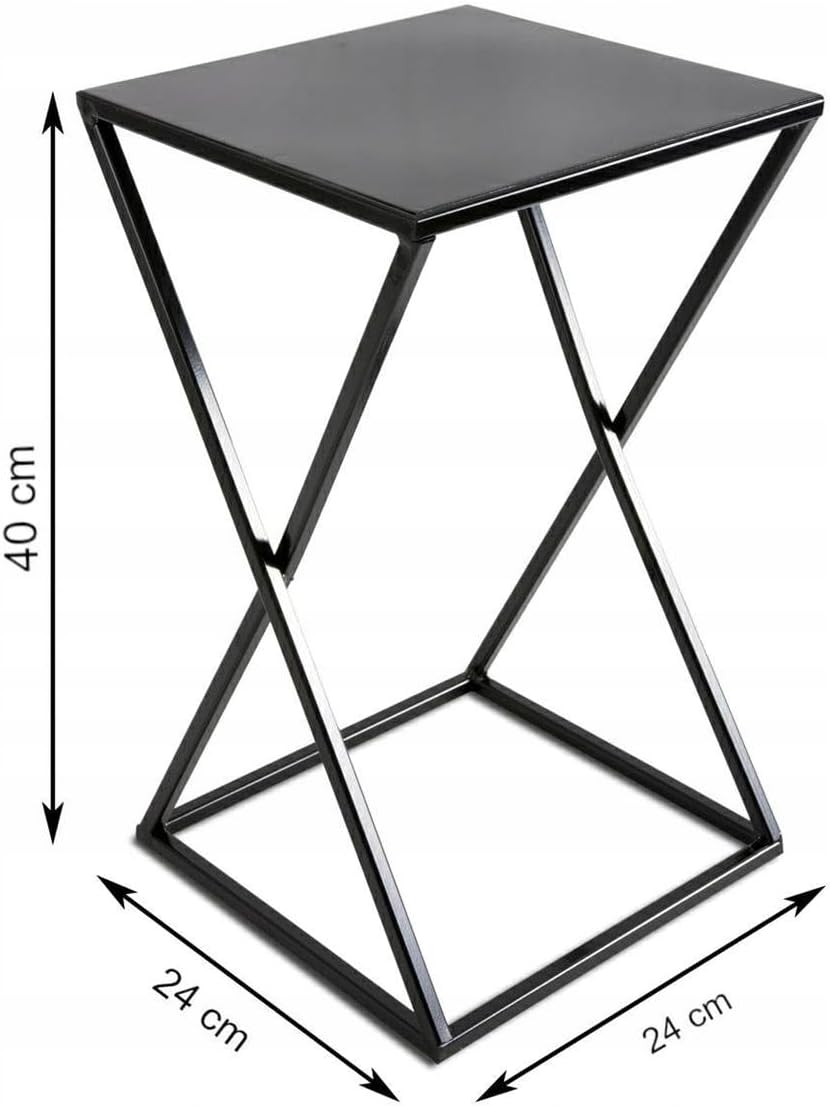 HowHomely Blumenständer Metall 40cm - Pflanzenständer Kleiner Blumenregal - Blumenständer - Blumento