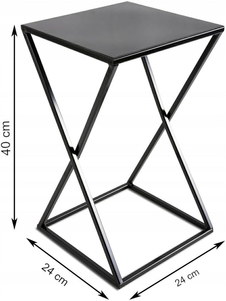 HowHomely Blumenständer Metall 40cm - Pflanzenständer Kleiner Blumenregal - Blumenständer - Blumento