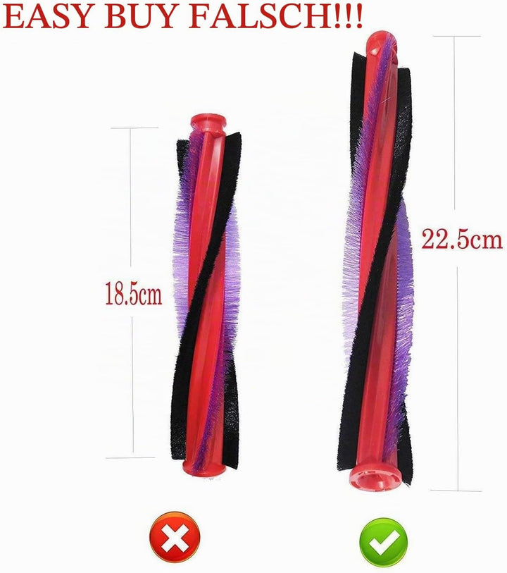 Bürstenrolle für Dyson DC59/DC62/SV03, rotierende Bürste, 1 Bürstenrolle 225 mm
