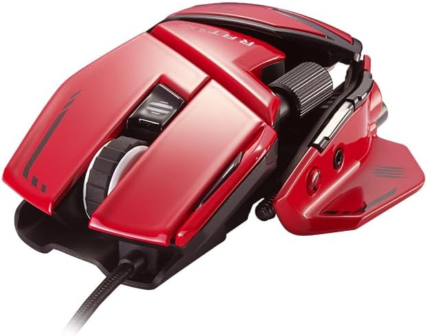 Mad Catz, USB, R.A.T. 8+ ADV Optical Gaming MouseRed [ ] MR06DCINRD000-0