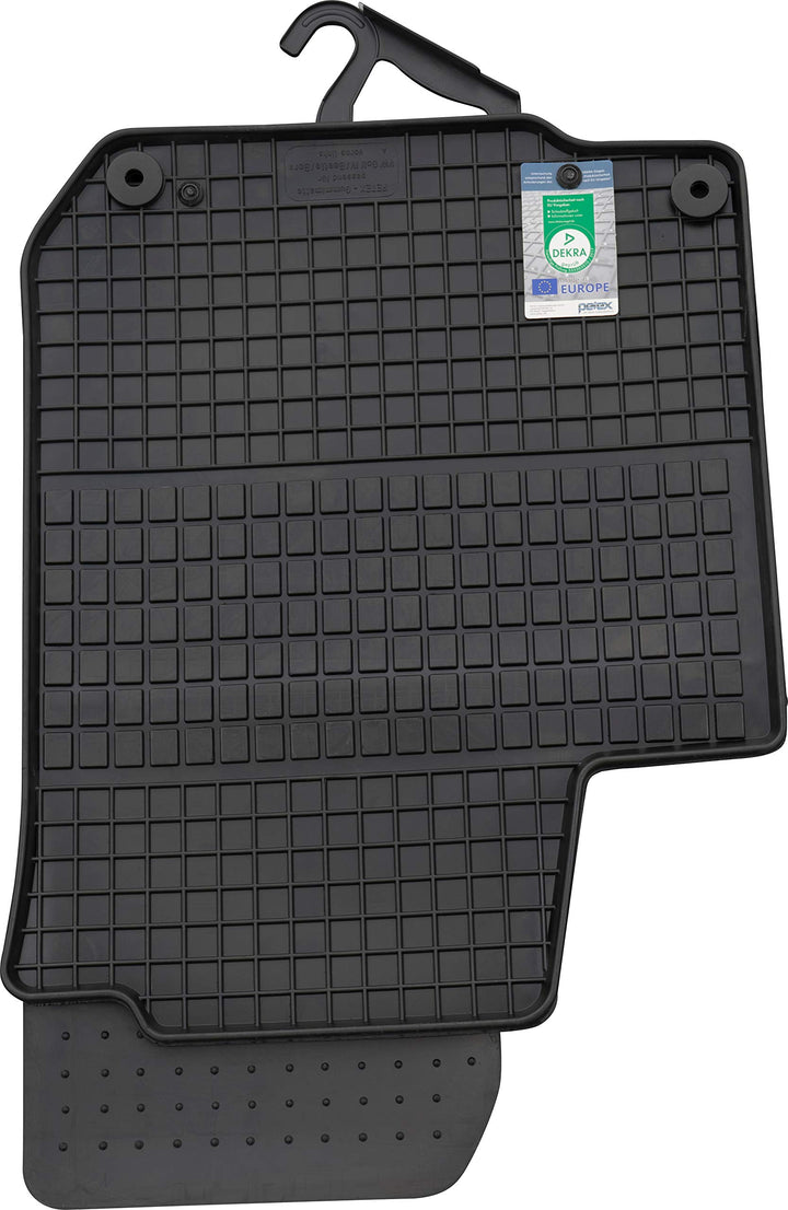 PETEX 61010 Gummimatten für passend für Golf IV ab 1998-08/2003 / Bora ab 1998-06/2005 / Beetle ab 1