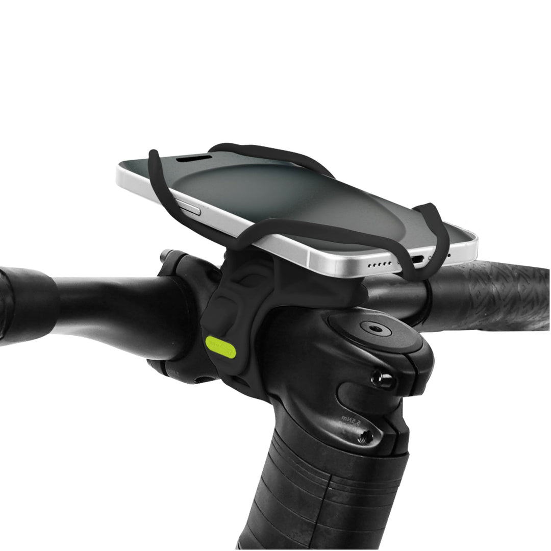 Bone Bike Tie 5 Pro – Handyhalterung Fahrrad Vorbau mit Silicone Stossdämpfung, Silikon Handyhalter