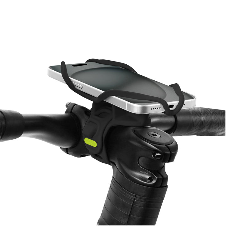Bone Bike Tie 5 Pro – Handyhalterung Fahrrad Vorbau mit Silicone Stossdämpfung, Silikon Handyhalter