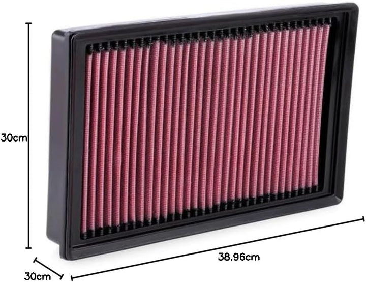 K&N 57S Performance Airbox kompatibel mit VAG Diverse Typen 1.6TDi/2.0TDi 2013-2021 (57S-9508), Schw