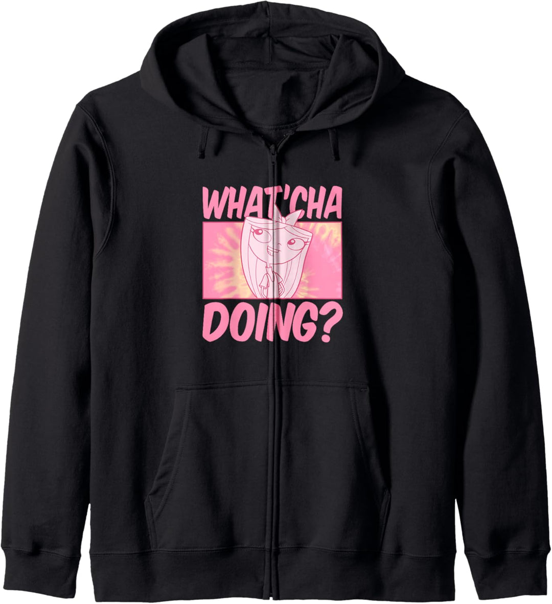 Disney Phineas und Ferb Whatcha Doing Kapuzenjacke