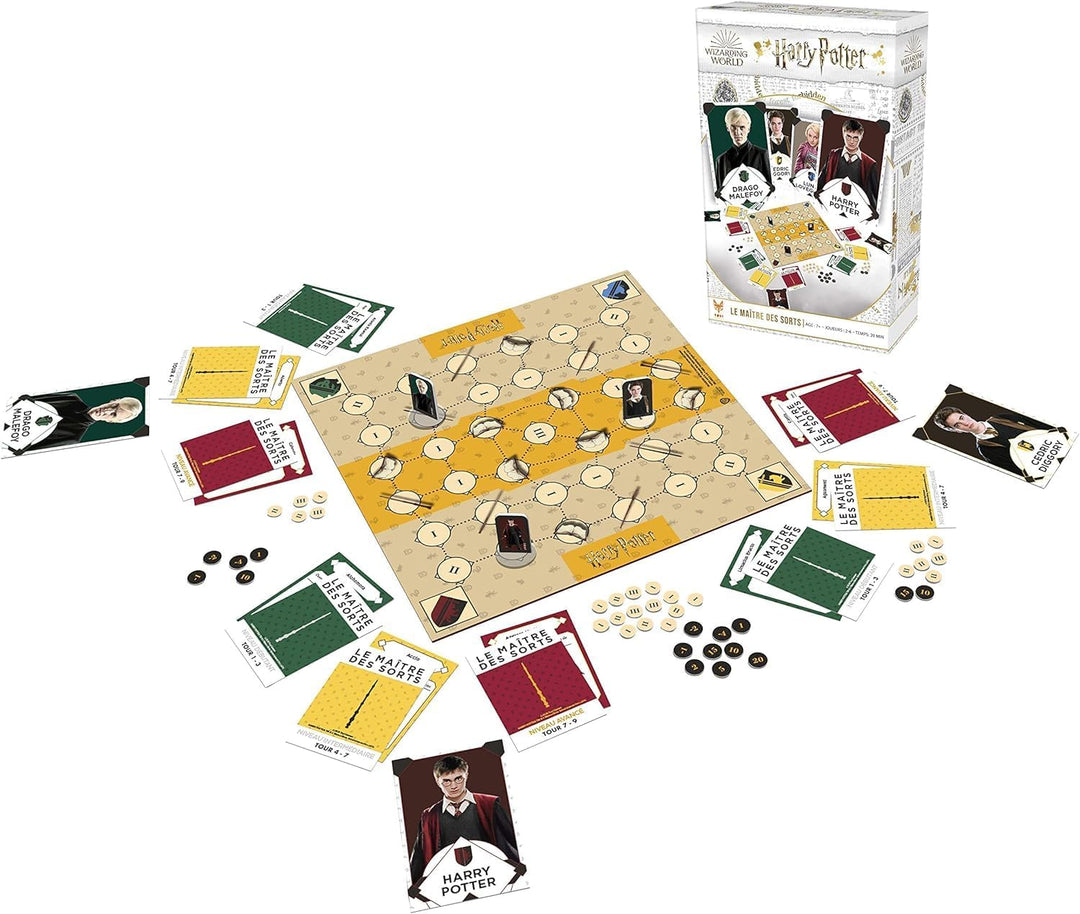 Topi Games - Harry Potter – Der Zaubermeister – Gesellschaftsspiel – Kartenspiel – Familie – ab 7 Ja