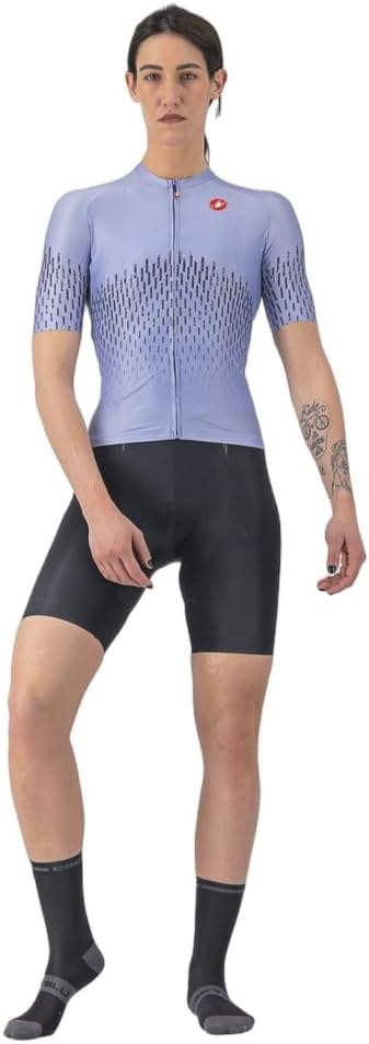 CASTELLI Damen Aero Pro W Jersey T-Shirt M Violettes Nebel, M Violettes Nebel