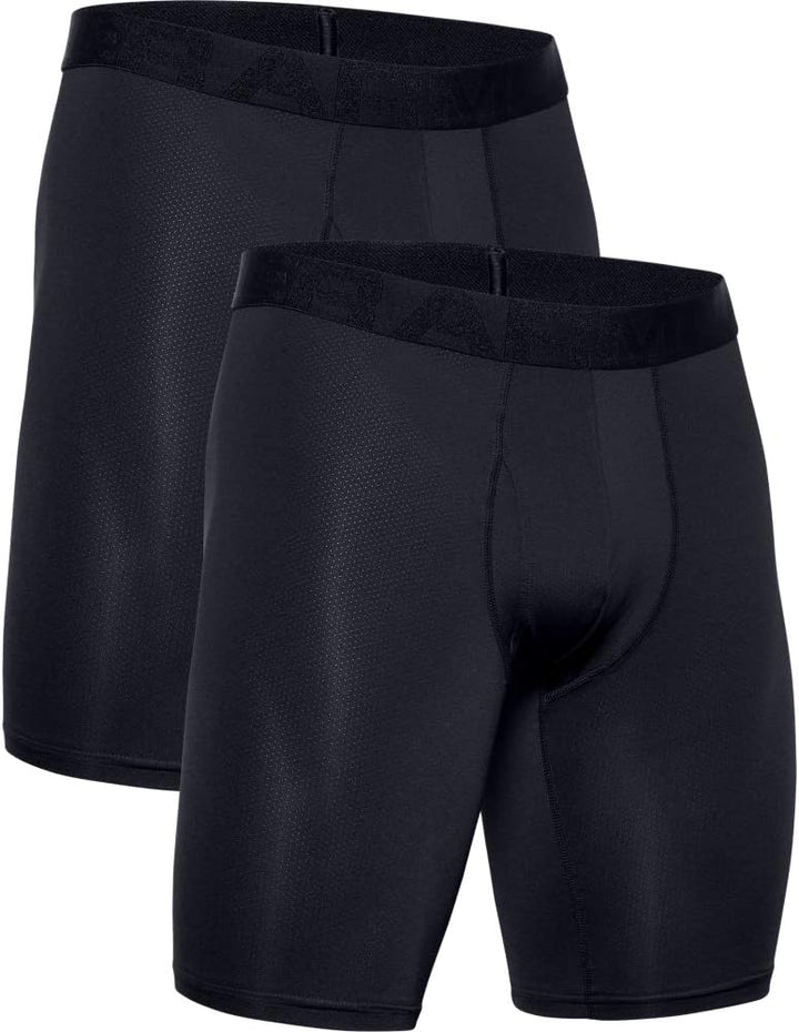 Under Armour Herren Atmungsaktive Boxershorts Für Männer, Komfortable Unterwäsche Mit Hosenschlitz T