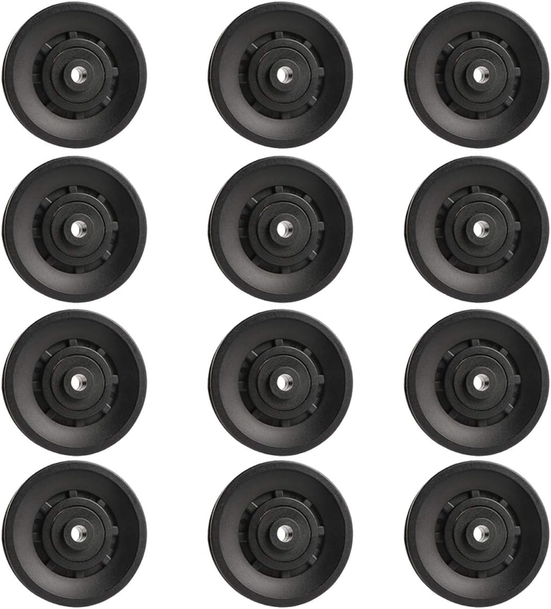 Topfinder 90mm Seilrolle, Universallager Riemenscheibe für Gym Fitnessgeräte Ersatzteil Garagentor