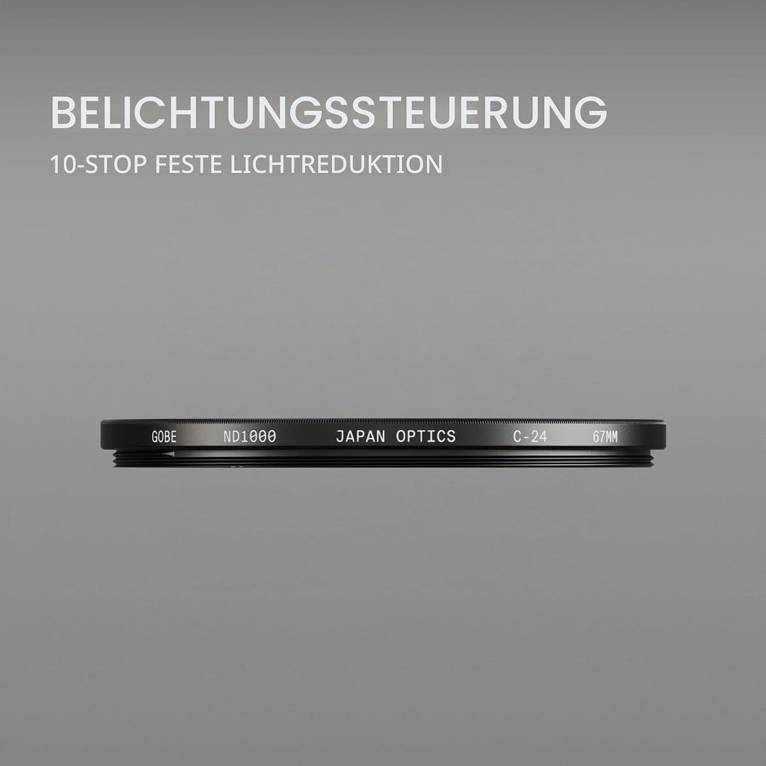 Gobe 52 mm Graufilter ND128 (7 Stop) ND Filter 52mm, 52mm