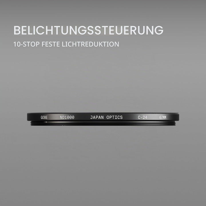 Gobe 52 mm Graufilter ND128 (7 Stop) ND Filter 52mm, 52mm