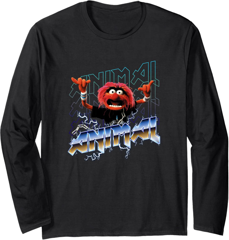 Disney Die Muppets Animal Rock Portrait Langarmshirt