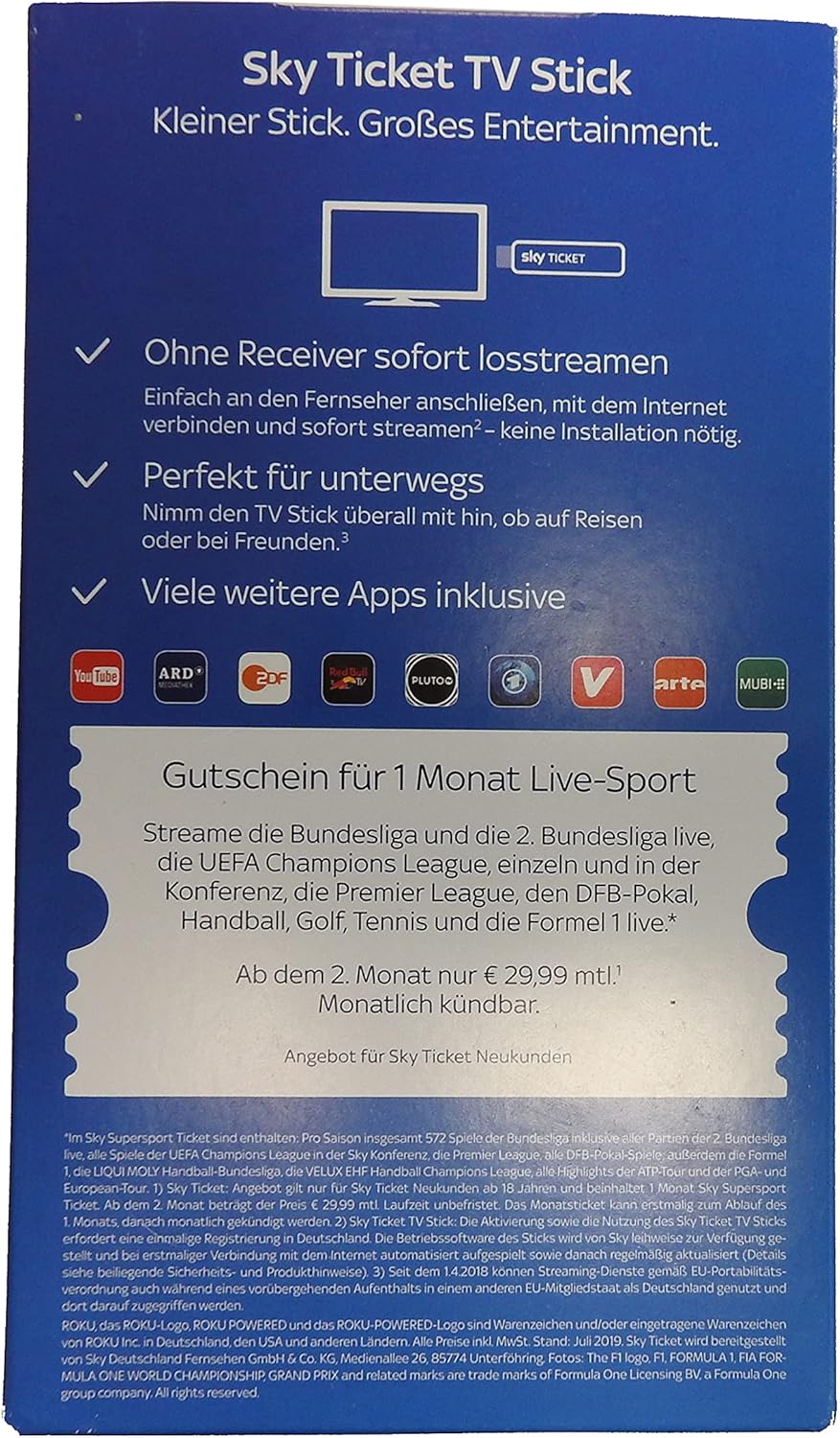 Sky Ticket TV Stick Supersport