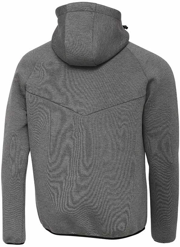 Savage Gear Unisex Tec-Foam Zip Hoodie Hooded Sweatshirt (1er Pack) L Dunkelgrau Melange, L Dunkelgr