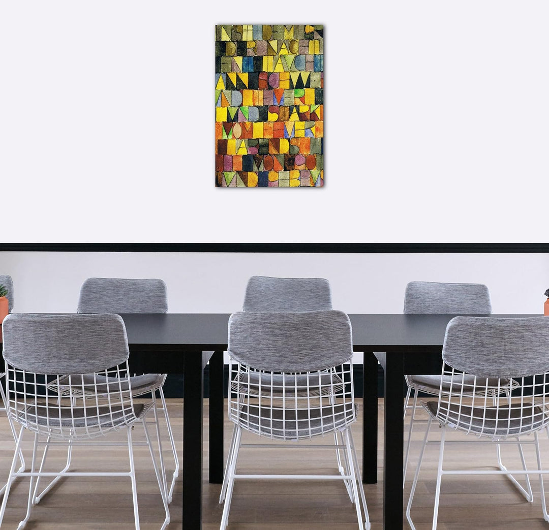 Leinwand (40x60cm): Paul Klee - Einst dem Grau der Nacht enttaucht 40x60 cm, 40x60 cm