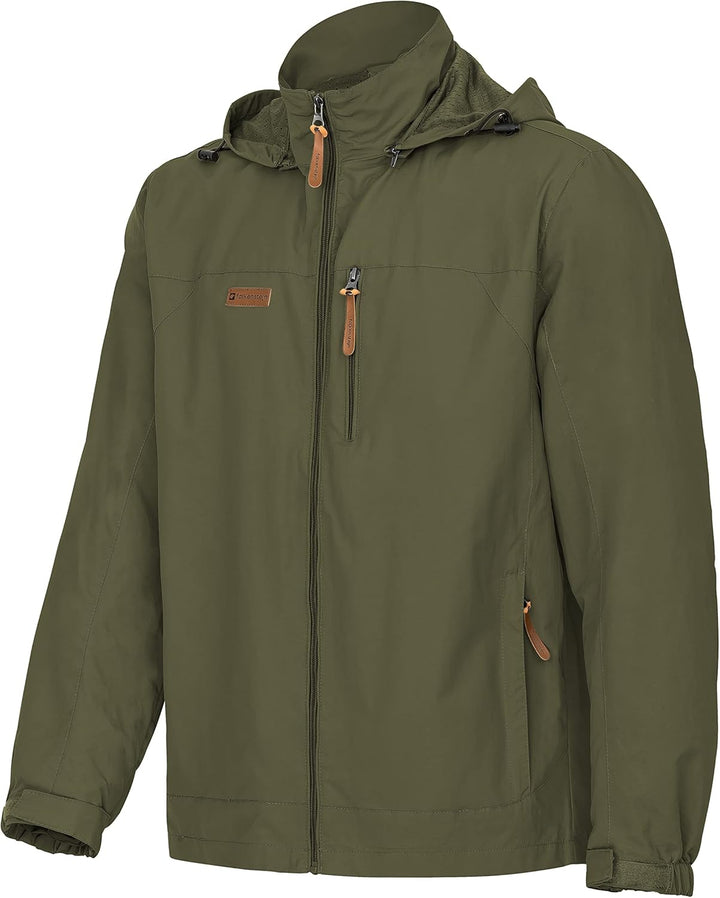 FALKENSTEJN Summer Windbreaker Anorak Windjacke leichte Jacke S Olive, S Olive