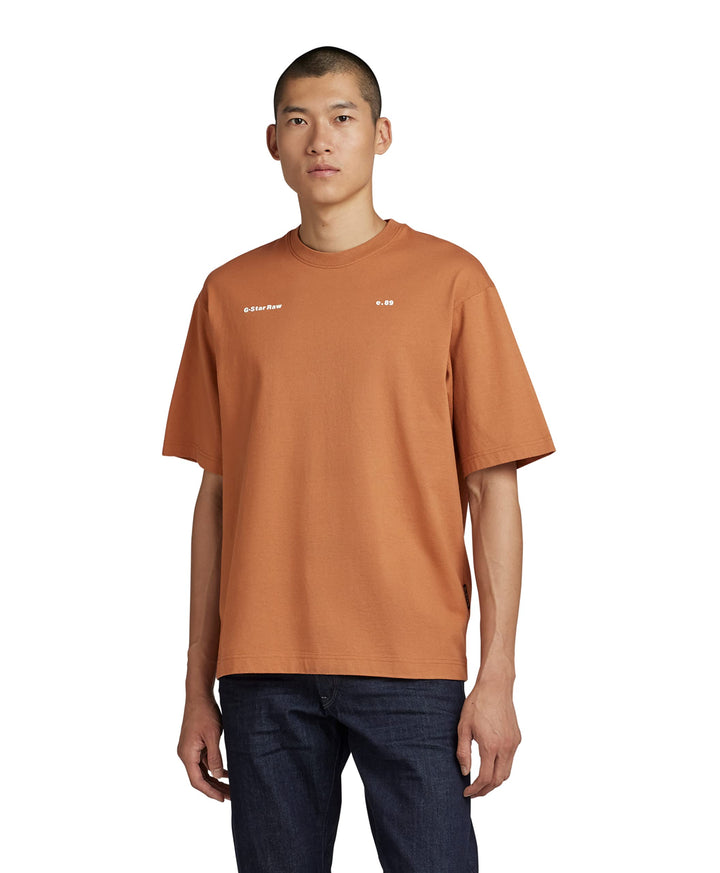 G-Star RAW Herren Unisex Boxy Base T-Shirts L Braun (Chipmunk D23218-c336-3886), L Braun (Chipmunk D