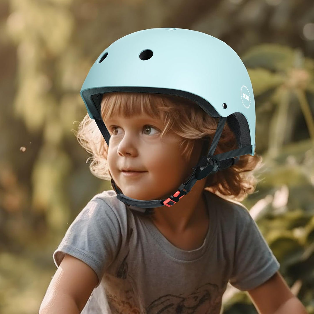 XJD Fahrradhelm für Kinder, Verstellbare Kinderhelm Skaterhelm Kinder Helm für Fahrrad Skateboard Sc
