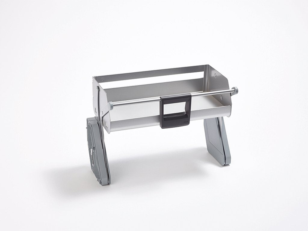 iMove-Set Single Tray, für 600er Schrank, B 565 mm, silber. Inkl. Befestigungsmaterial (1 Bohrschabl
