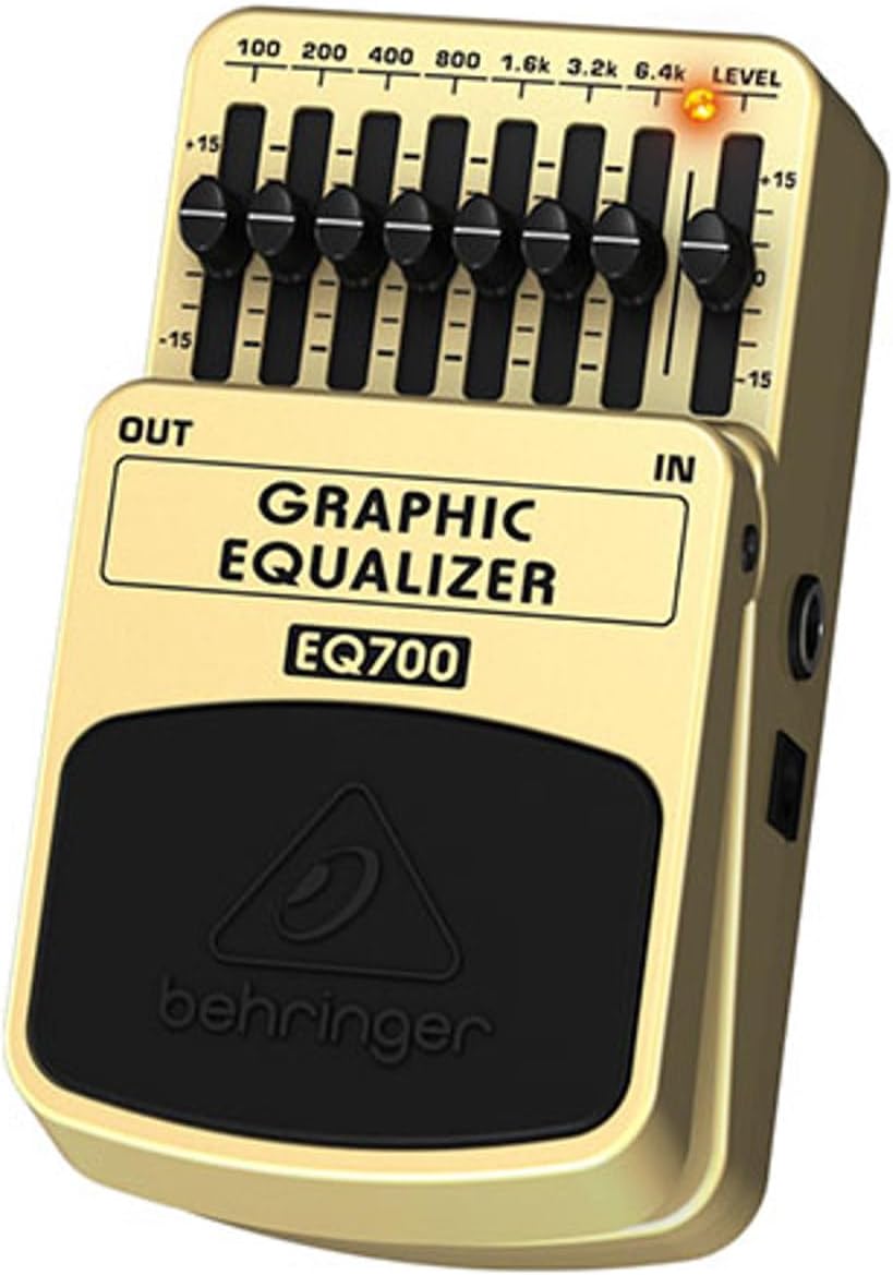 Behringer EQ700 Ultimativer 7-Band-Grafik-Equalizer GRAPHIC EQUALIZER EQ700 Single, GRAPHIC EQUALIZE