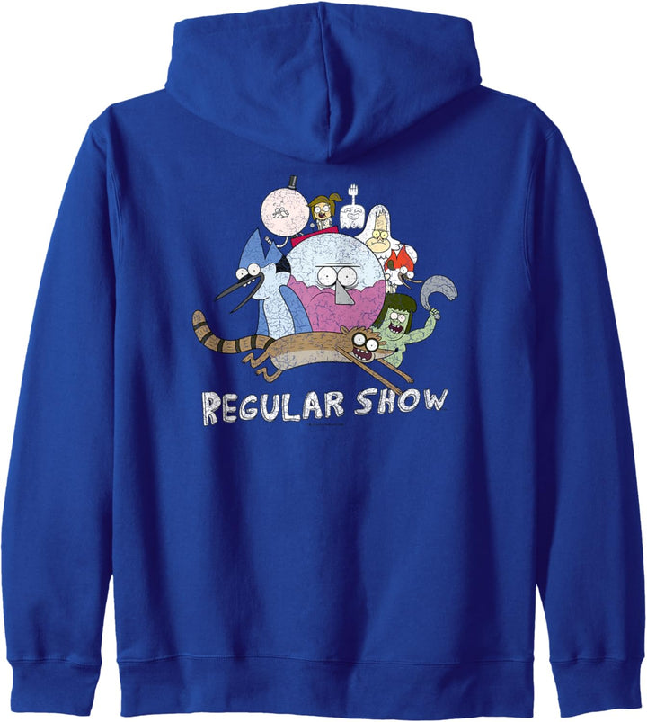 Regular Show Surrounding Benson Kapuzenjacke