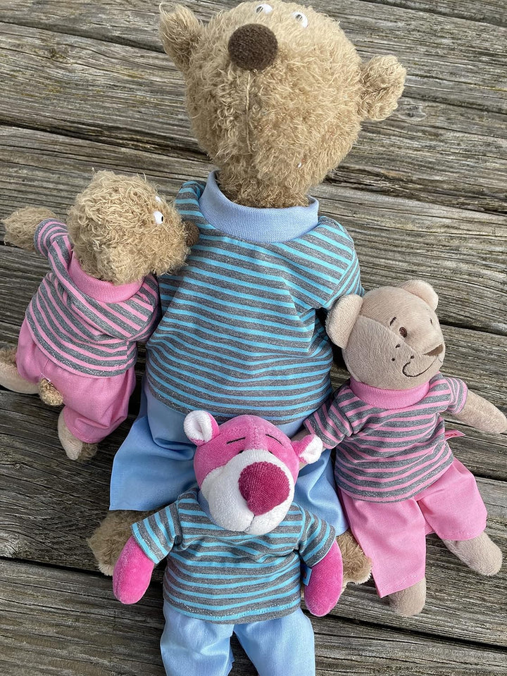Kleidung handmade Shirt + Hose für Bären Teddy Gr. 22 cm/oder 35 cm Bekleidung Puppenkleidung