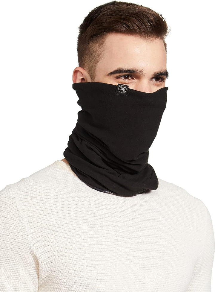 Buff Original Reversible Polar N-Exclusion Black Tubular, Unisex, Erwachsene, Schwarz, Einheitsgröss