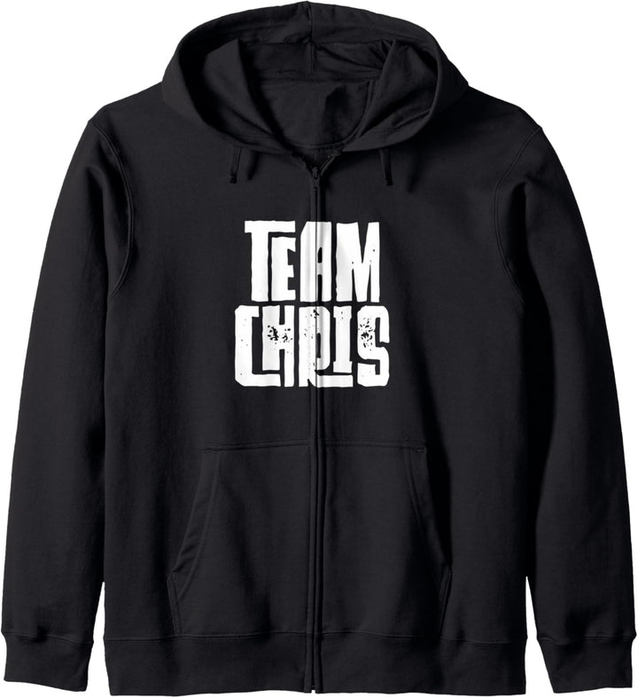 Team Chris Ehemann Sohn Enkel Vater Freund Sportgruppe Kapuzenjacke