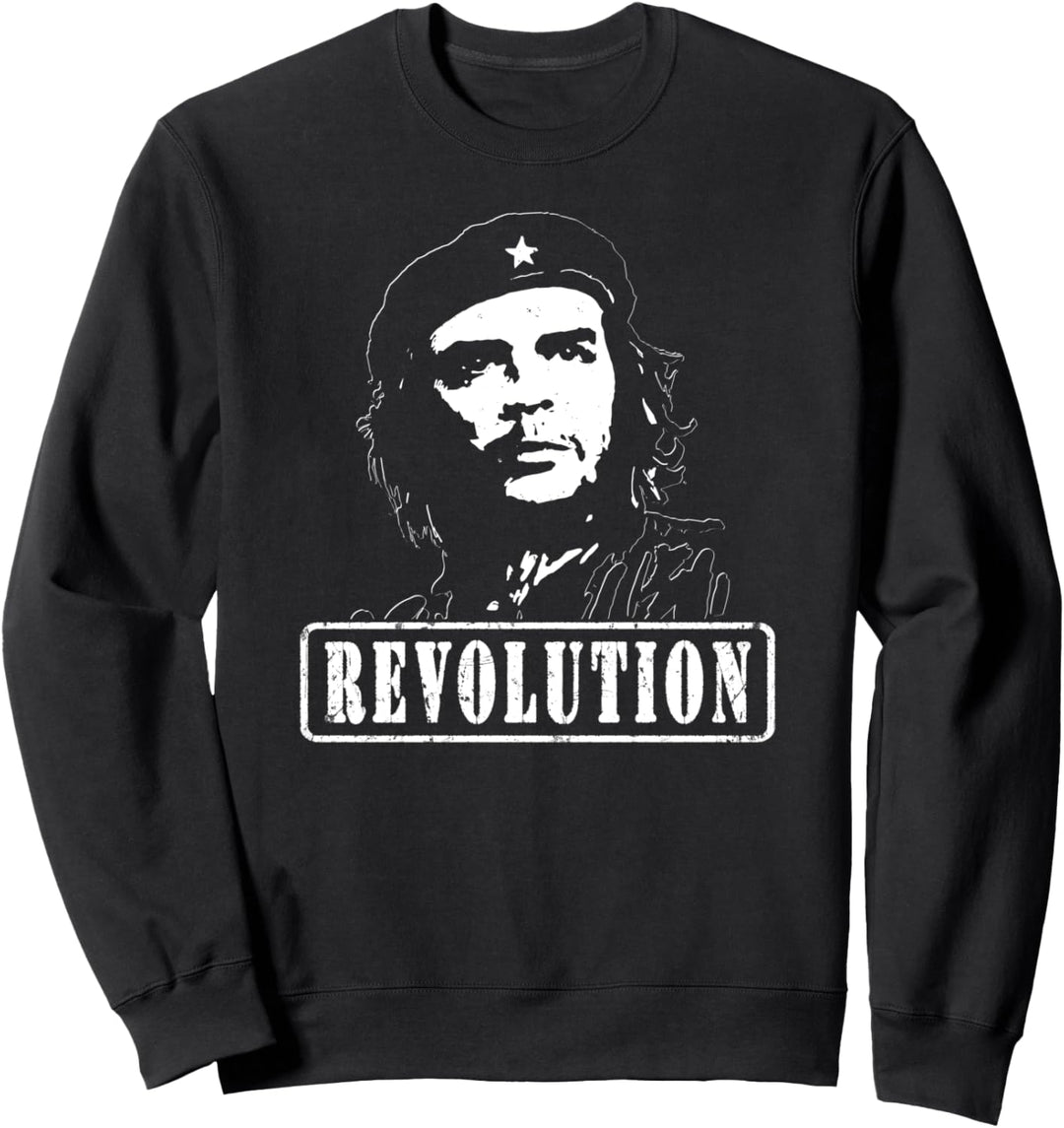 Che Guevara Rebel Signature Guerrilla Icon Revolution Sweatshirt