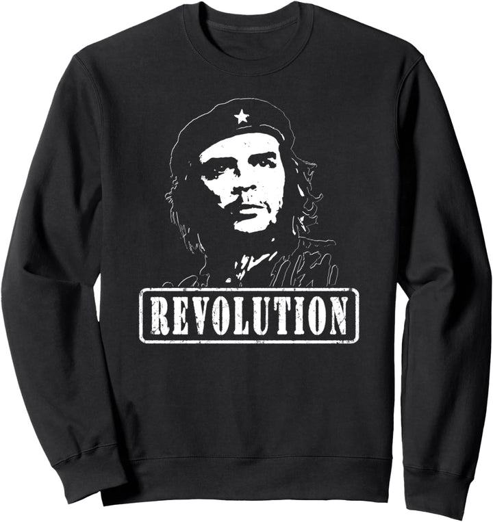 Che Guevara Rebel Signature Guerrilla Icon Revolution Sweatshirt