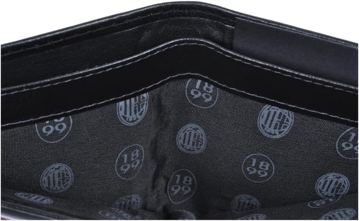 Ac Milan Unisex 143222 Reisezubehör-Brieftasche, Schwarz