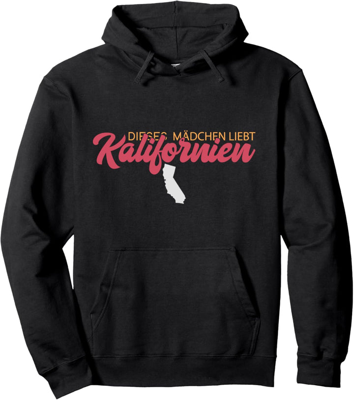 Damen Geschenk für Amerikanerinnen USA Kalifornien Pullover Hoodie