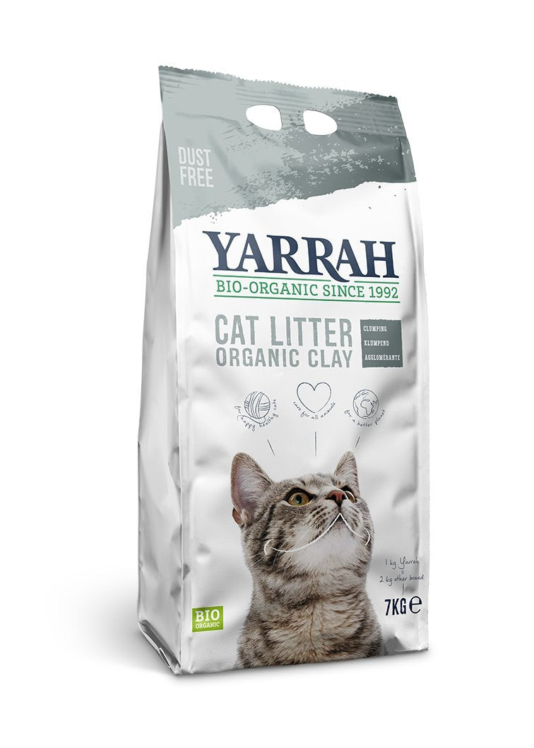 Yarrah | Organic Clay Cat Litter | 2 x 7kg