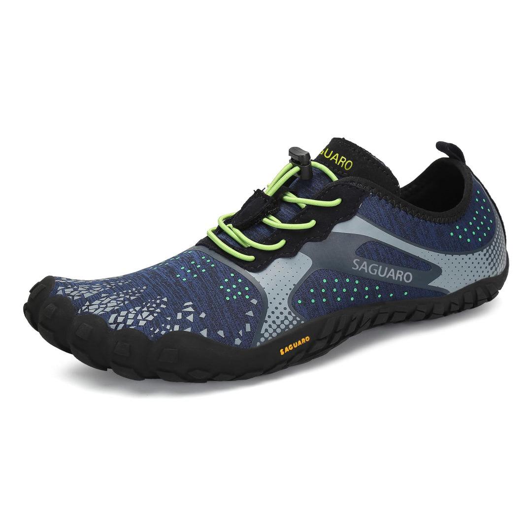SAGUARO Unisex Barfussschuhe Outdoor Zehenschuhe mit Breite Zehenbox &amp; Zero-Drop Sohle Gr.36-48 39 E