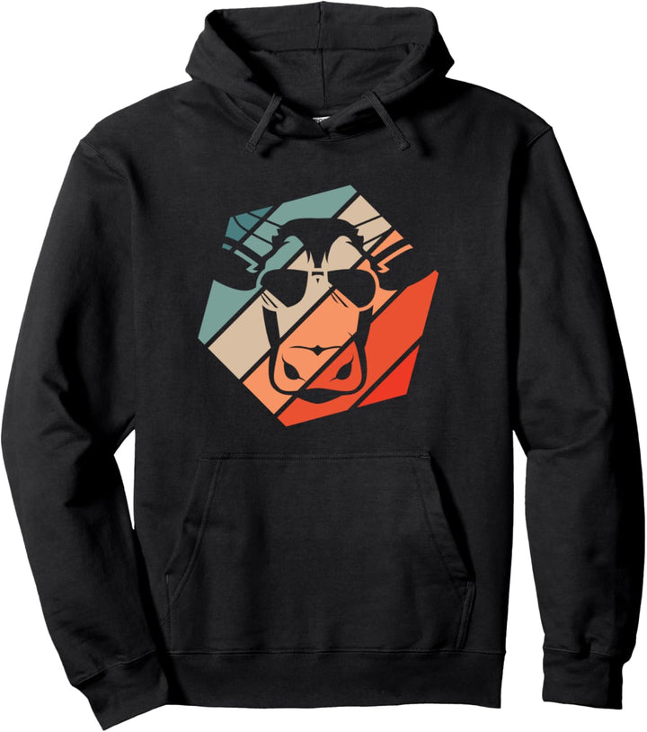Kuh Retro Style Vintage Pullover Hoodie