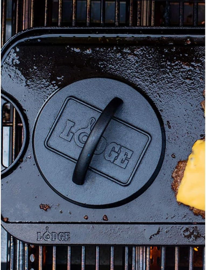 Lodge Burgerpresse, Gusseisen, 15,9 cm, Burgerpresse