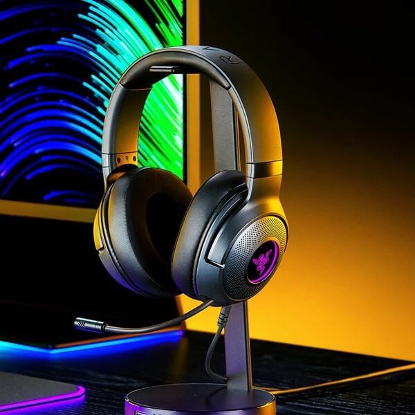 Razer Kraken V3 X USB - Kabelgebundenes USB-Gaming-Headset (Ultra leicht mit 285g, Triforce 40mm Tre