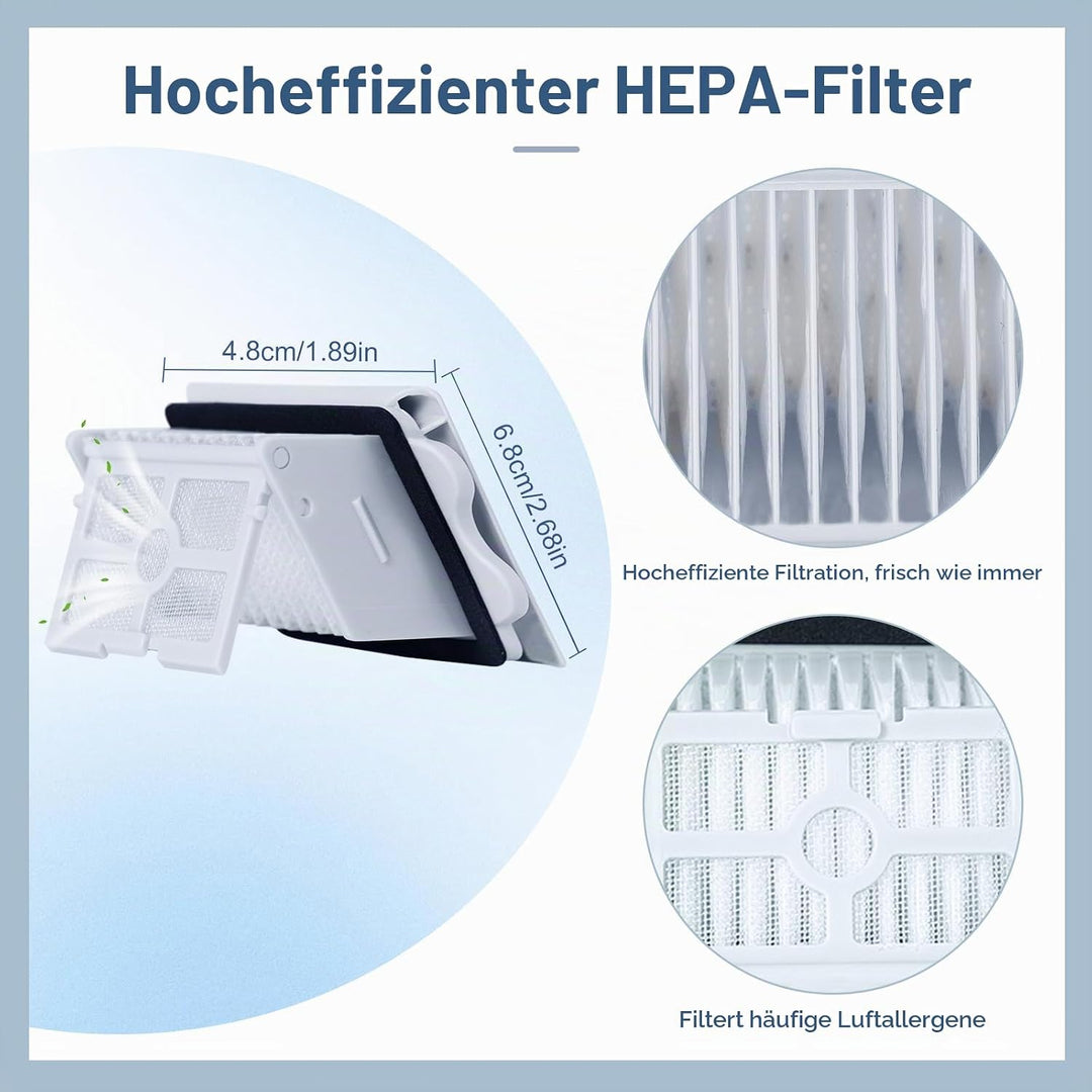 Bürstenrolle Filter Ersatzteile für Roborock Flexi/Flexi Pro Nass-Trocken-Sauger Zubehör (2 Bürstenr
